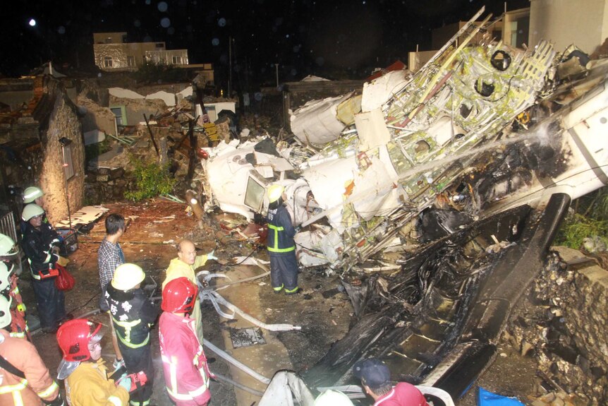 TransAsia Airways plane crash in Taiwan