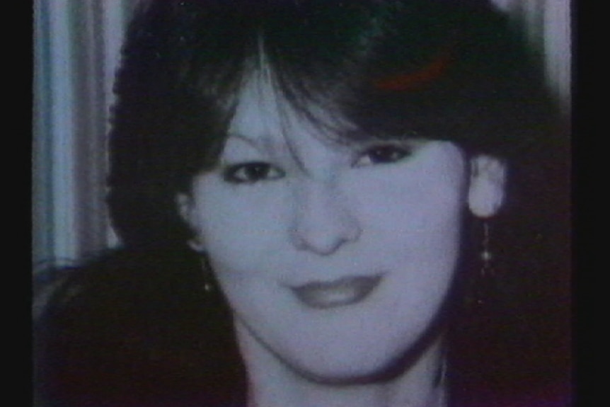 Black and white photo of Sharron Phillips