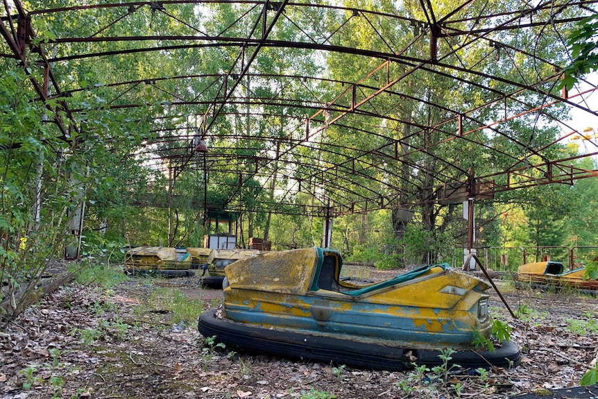 The abandoned Pripyat amusement park