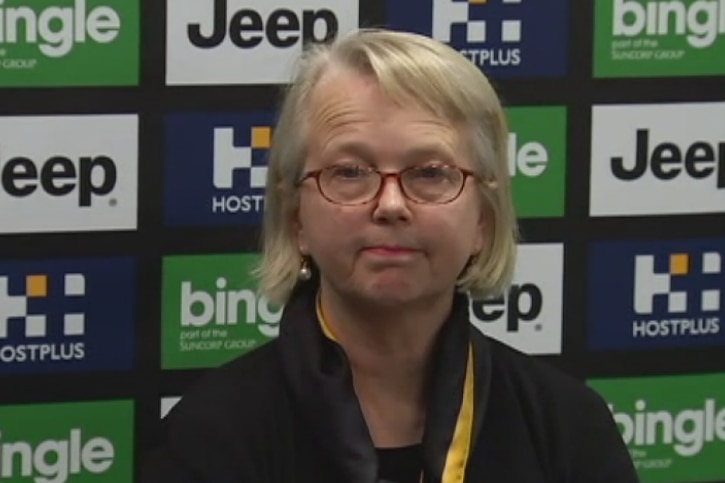 Richmond Football Club president Peggy O'Neal