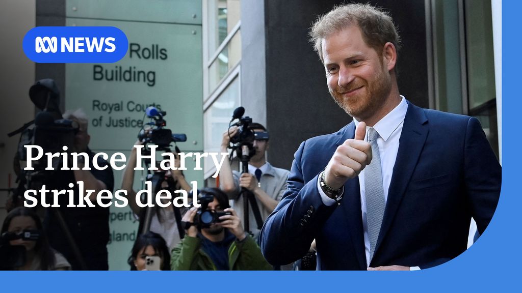 Prince Harry strikes settlement deal with British tabloids - ABC News