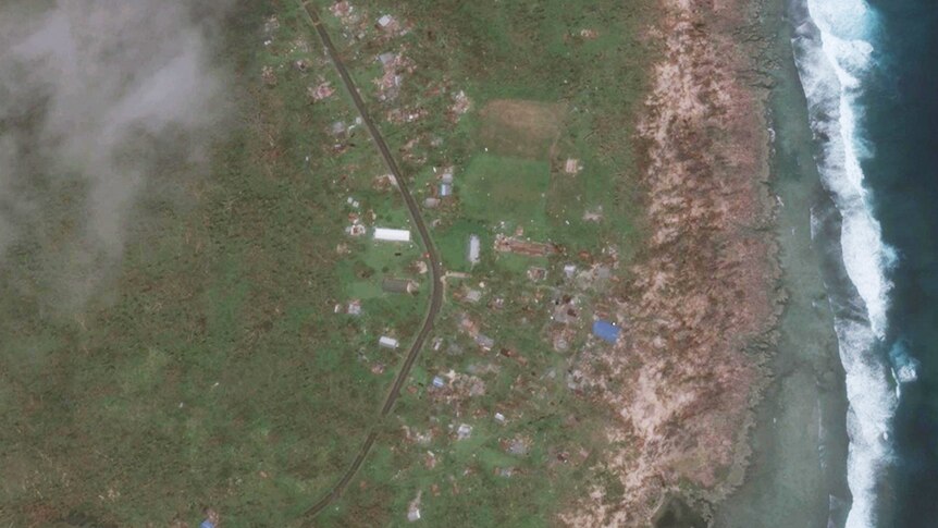 The town of Epao in Vanuatu, which is on the main island of Efate
