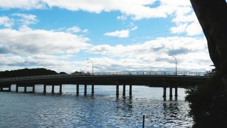 Existing Stingray Creek bridge