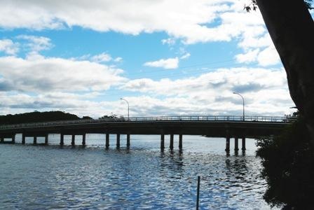 Existing Stingray Creek bridge