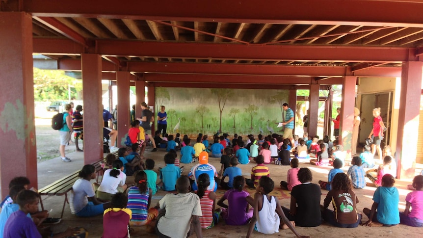 CYAA Aurukun campus assembly