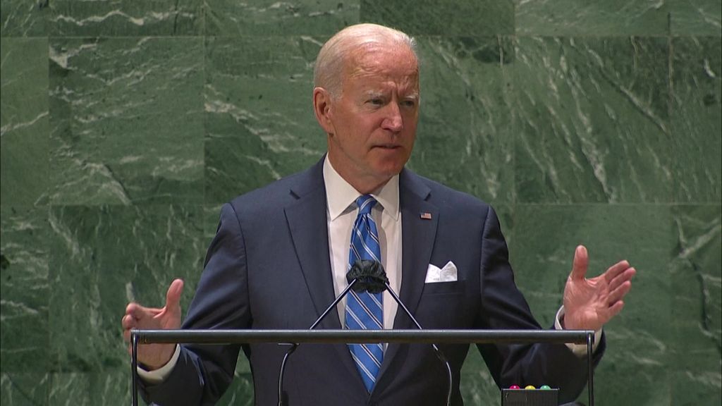 US President Joe Biden Delivers First Address To The United Nations ...