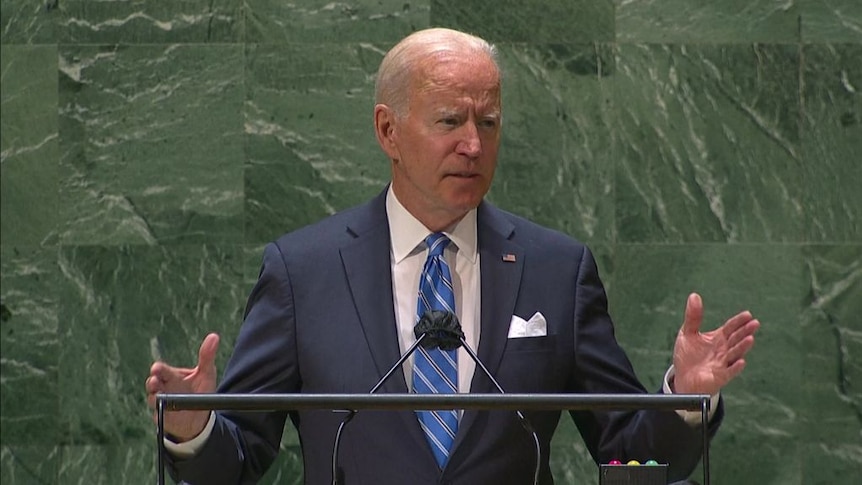 President Joe Biden delivers first address to the United Nations General Assembly