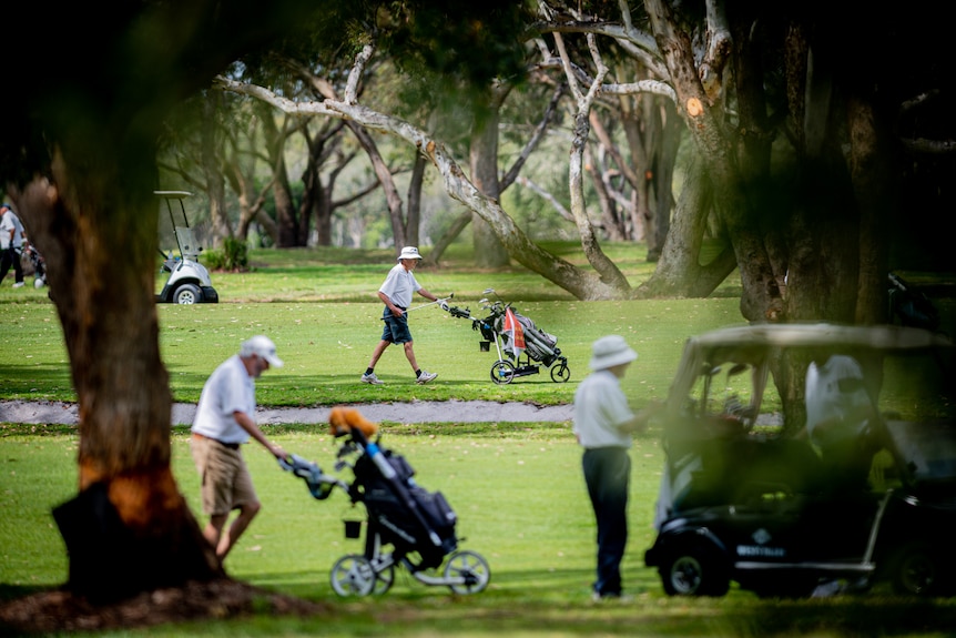 Golf course at Hawks Nest