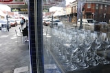 North Hobart restaurant glasses