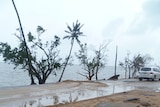 Torn-up road lies scattered across Cardwell