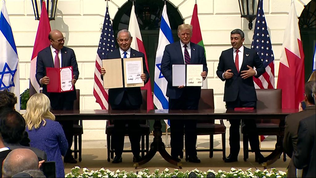 Israel, UAE And Bahrain Sign Trump-brokered "peace" Deal - World News ...