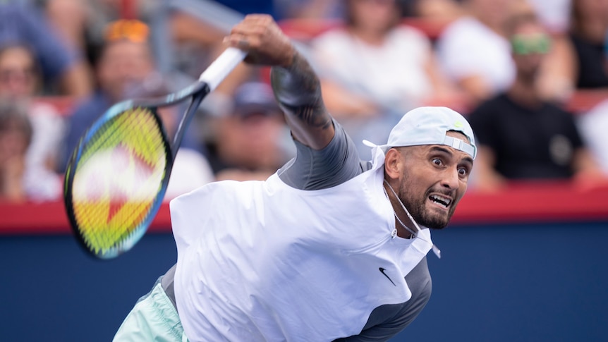 Mixed results for Aussies Kyrgios and Tomljanovic against world number ones in Canada