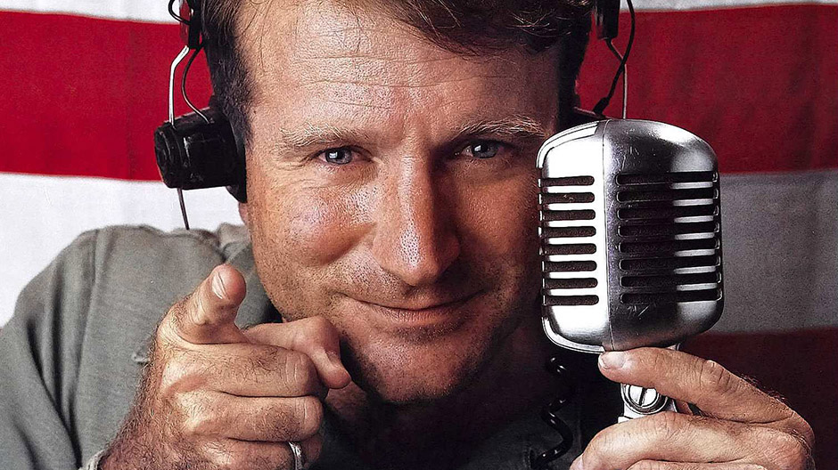 Robin Williams in Good Morning Vietnam