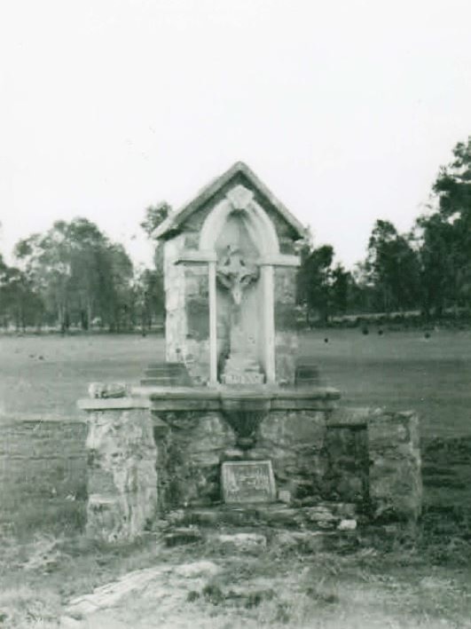 The shrine as it stood for 50 years