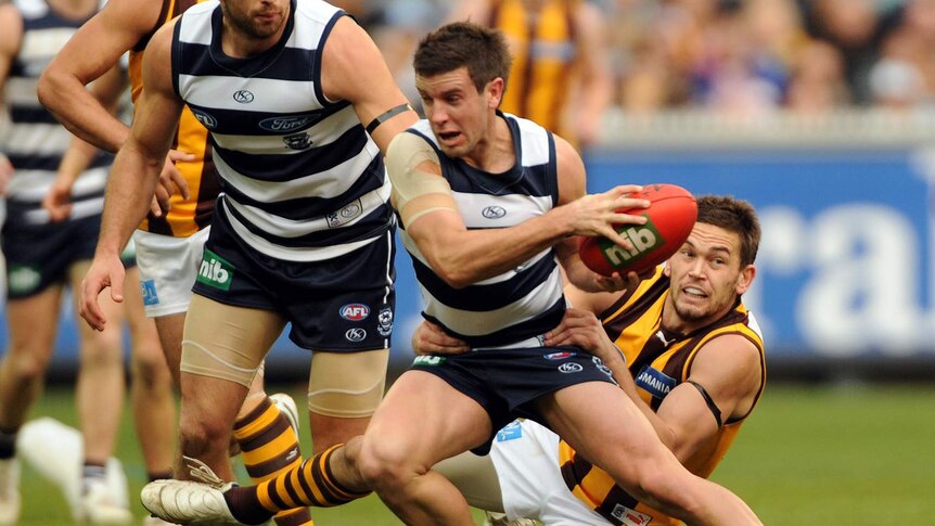 Cats premiership player Shannon Byrnes is on the move to Melbourne to play for the Demons next year.