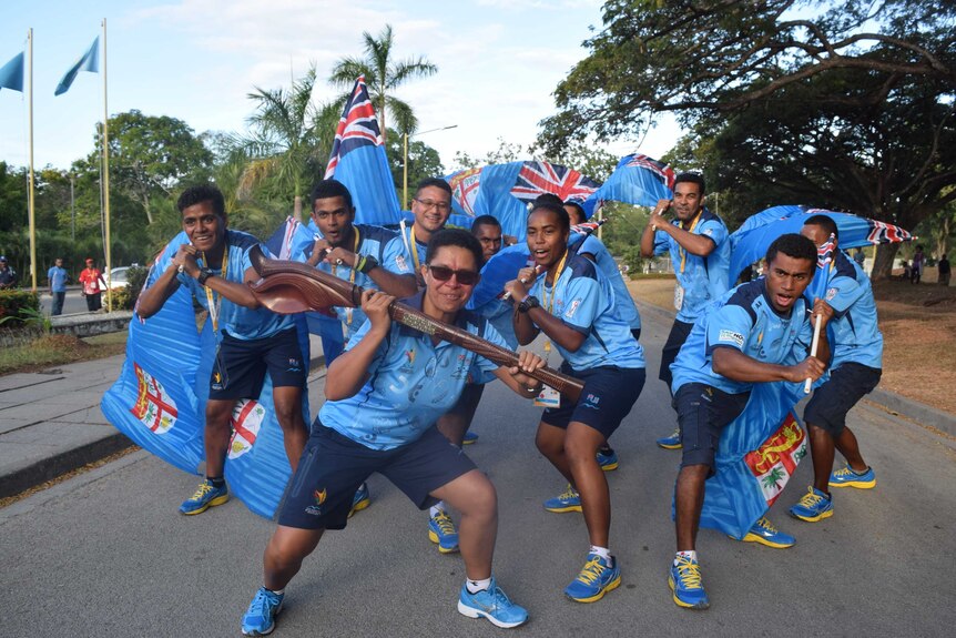 Team Fiji at Pacific Games