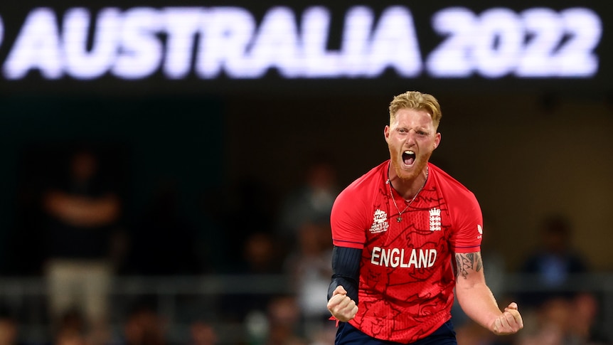 L’Angleterre bat la Nouvelle-Zélande par 20 points lors de la Coupe du monde de cricket masculin T20 à Brisbane