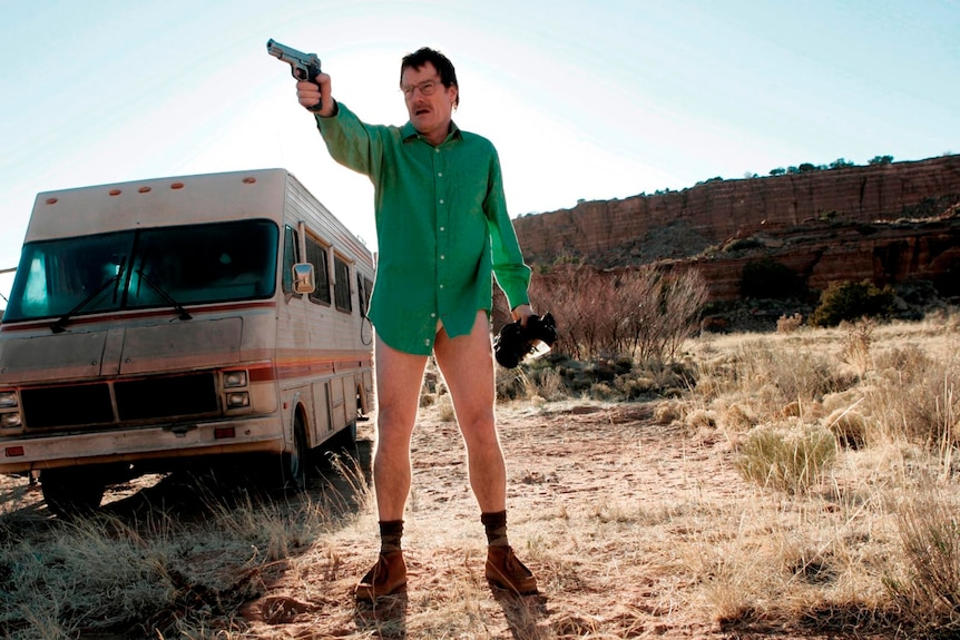 Scene from Breaking Bad