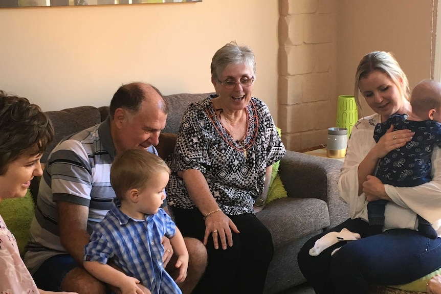 Jan and John Maessen with family