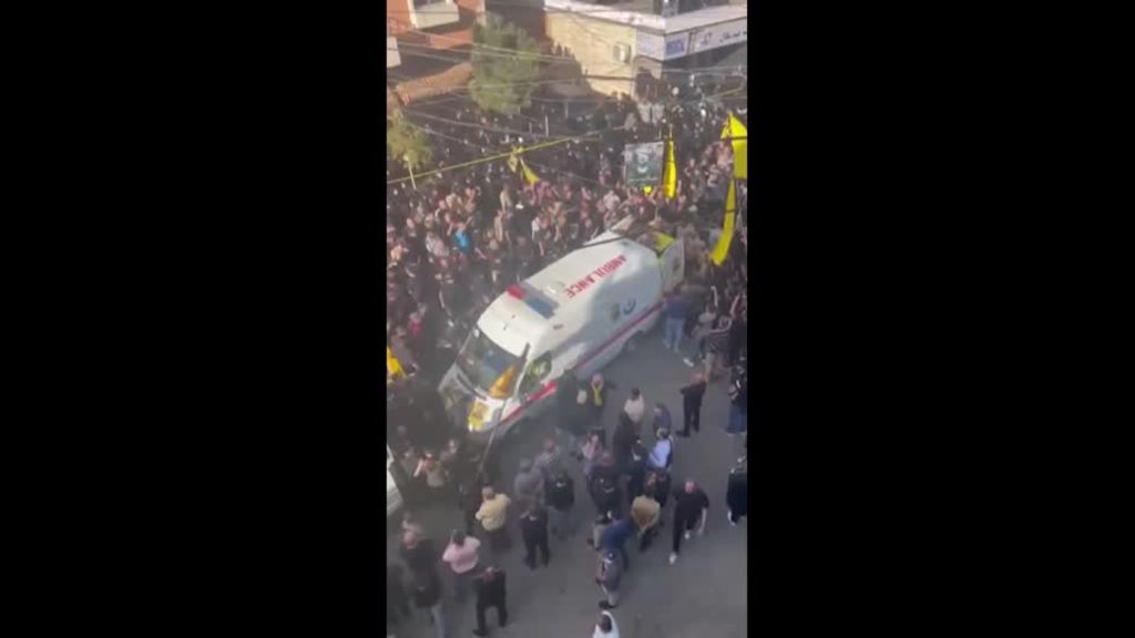 Explosion takes place during funeral in southern Lebanon - ABC News