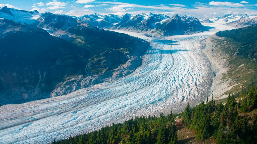 Glacier in Canada