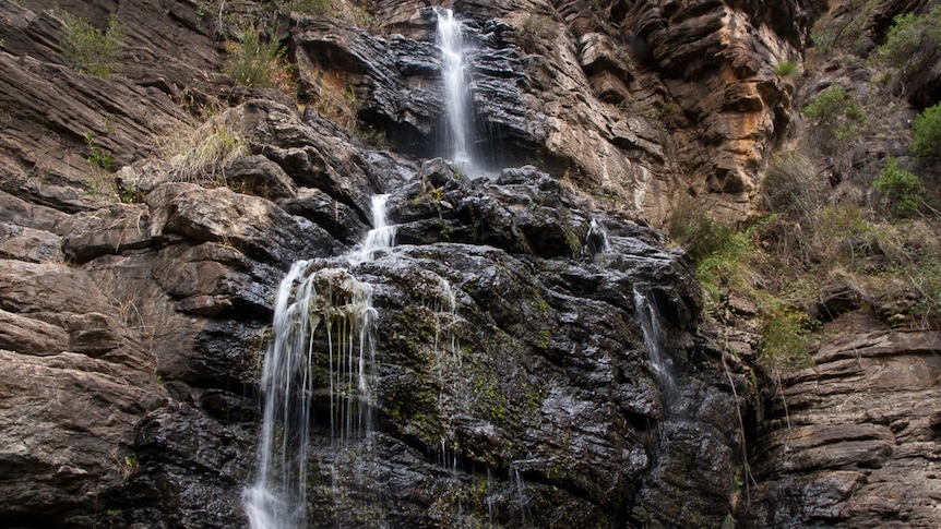 The Second Falls at Morialta.