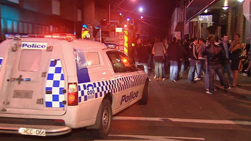 Management at a Prahran nightclub evacuated patrons due to residual fumes of pepper spray.