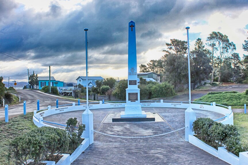 Cenotaph at South Arm on Hobart's eastern shore