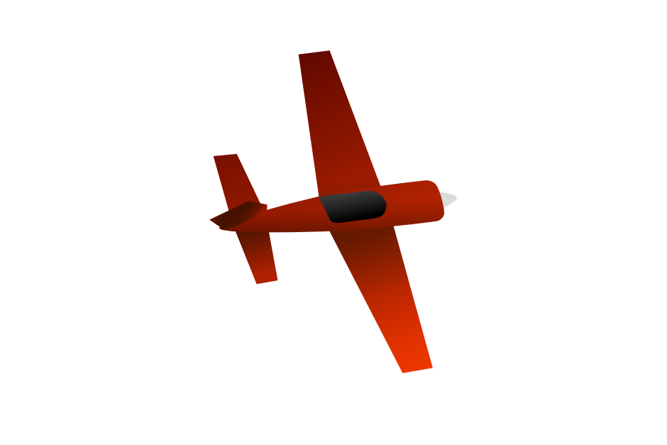 An illustration of skywriting plane