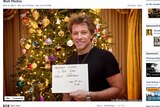 Jon Bon Jovi with Christmas message