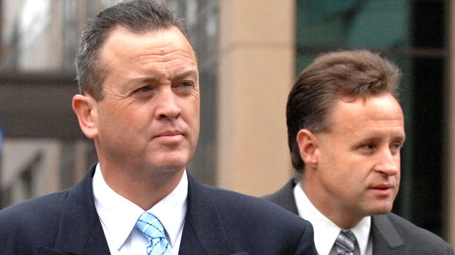 The court found Gerard McManus and Michael Harvey guilty of contempt and fined them $7,000 each.