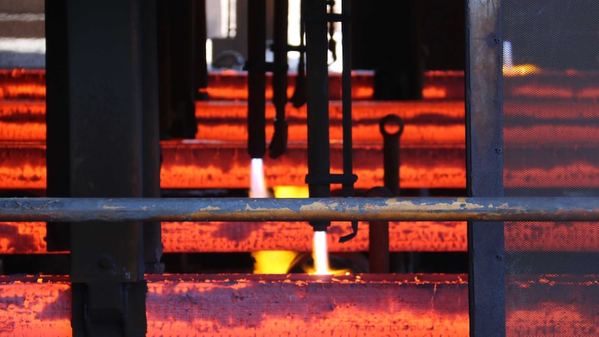 Inside the Whyalla Steelworks