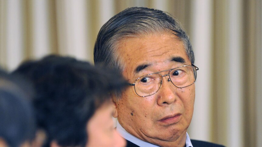 Tokyo governor Shintaro Ishihara