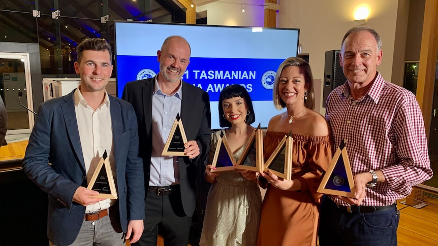ABC news team winners at MEAA awards
