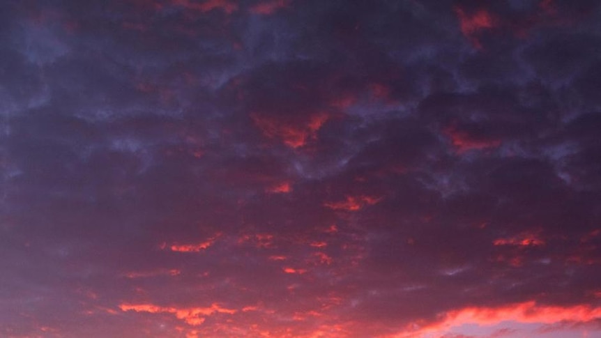 Sunset from the Aurora Australis as it sails through the Southern Ocean