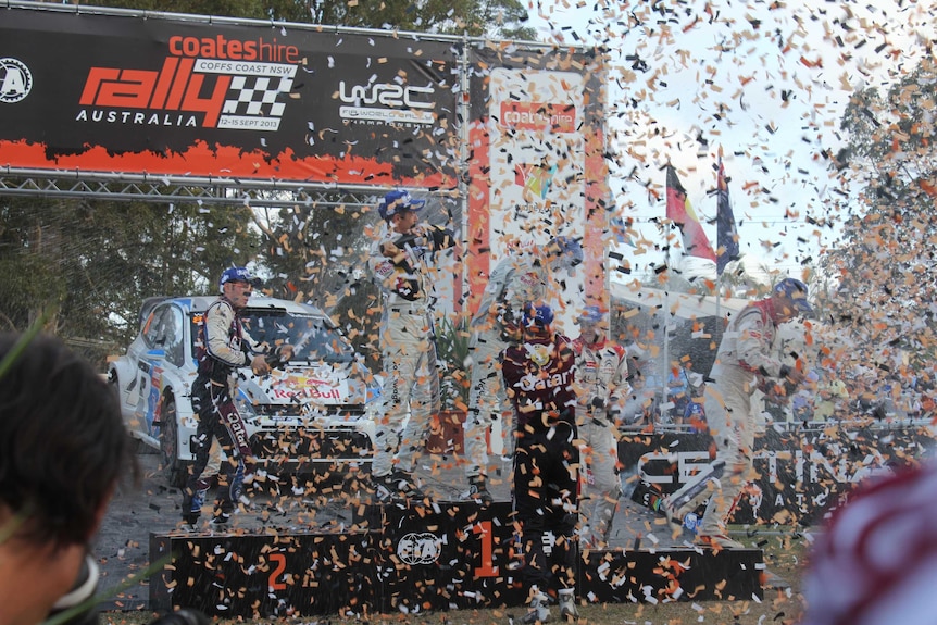 WRC finale in Coffs Harbour 2013