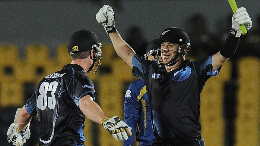 Nathan McCullum blitz helps NZ beat Sri Lanka