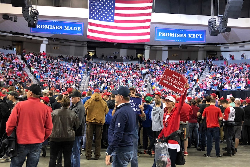 Trump rally in Iowa