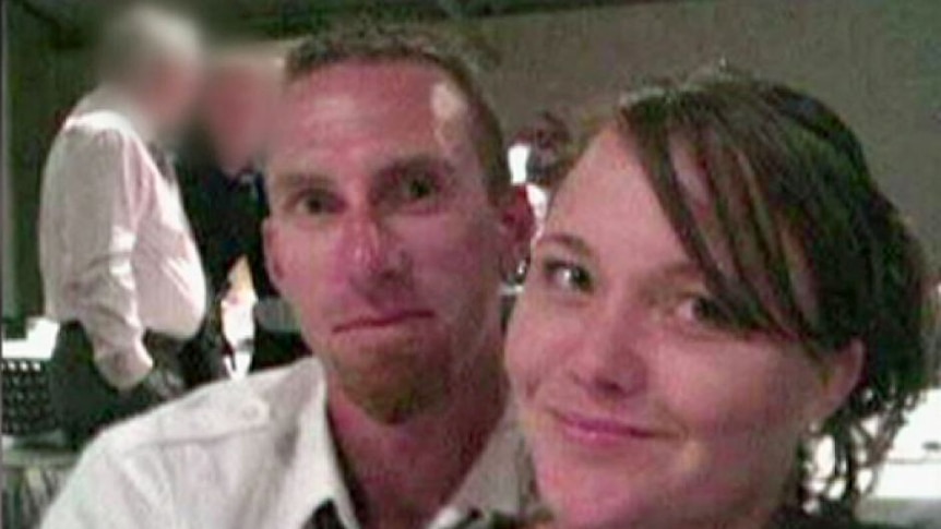 Cara Hall dan Glenn Hall, yang ia bunuh di rumah keluarga pada Desember 2015.