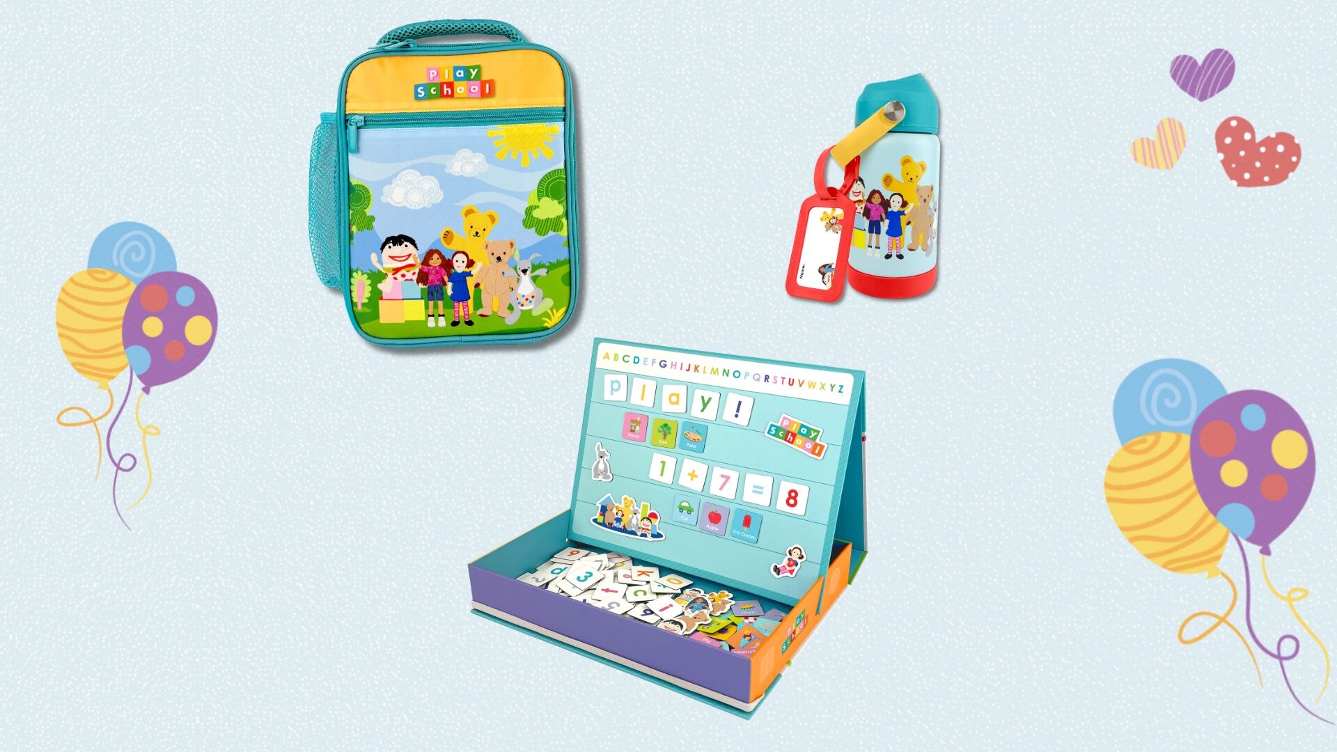 Variety of Play School children's products
