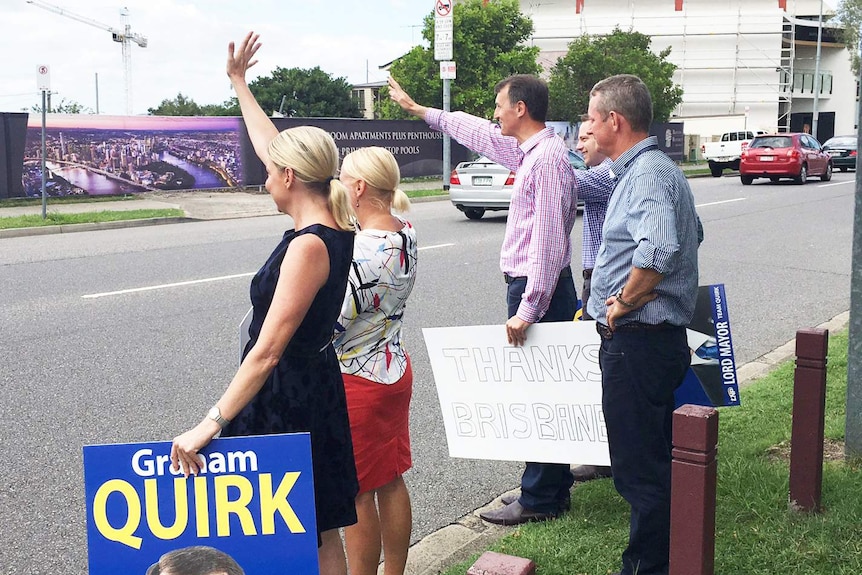 Mr Quirk and councillors.