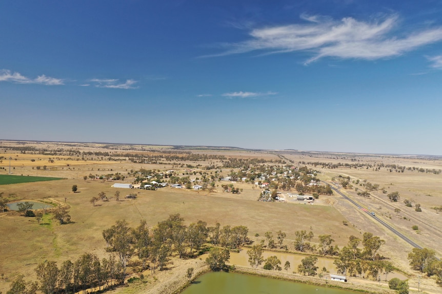 Aerial view of Dulacca