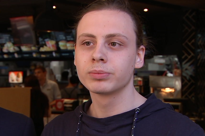 Josh Colangelo fast food abuse Adelaide