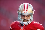 Jarryd Hayne faces up to the Chargers