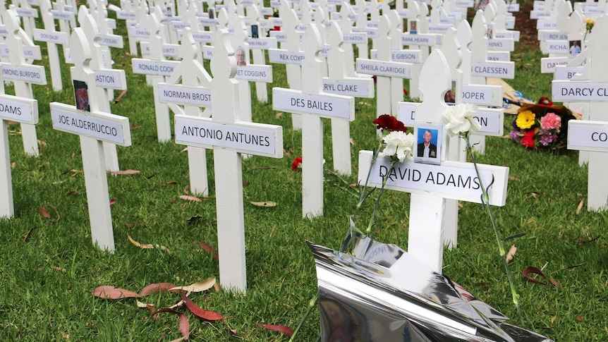 Victims of asbestos memorial