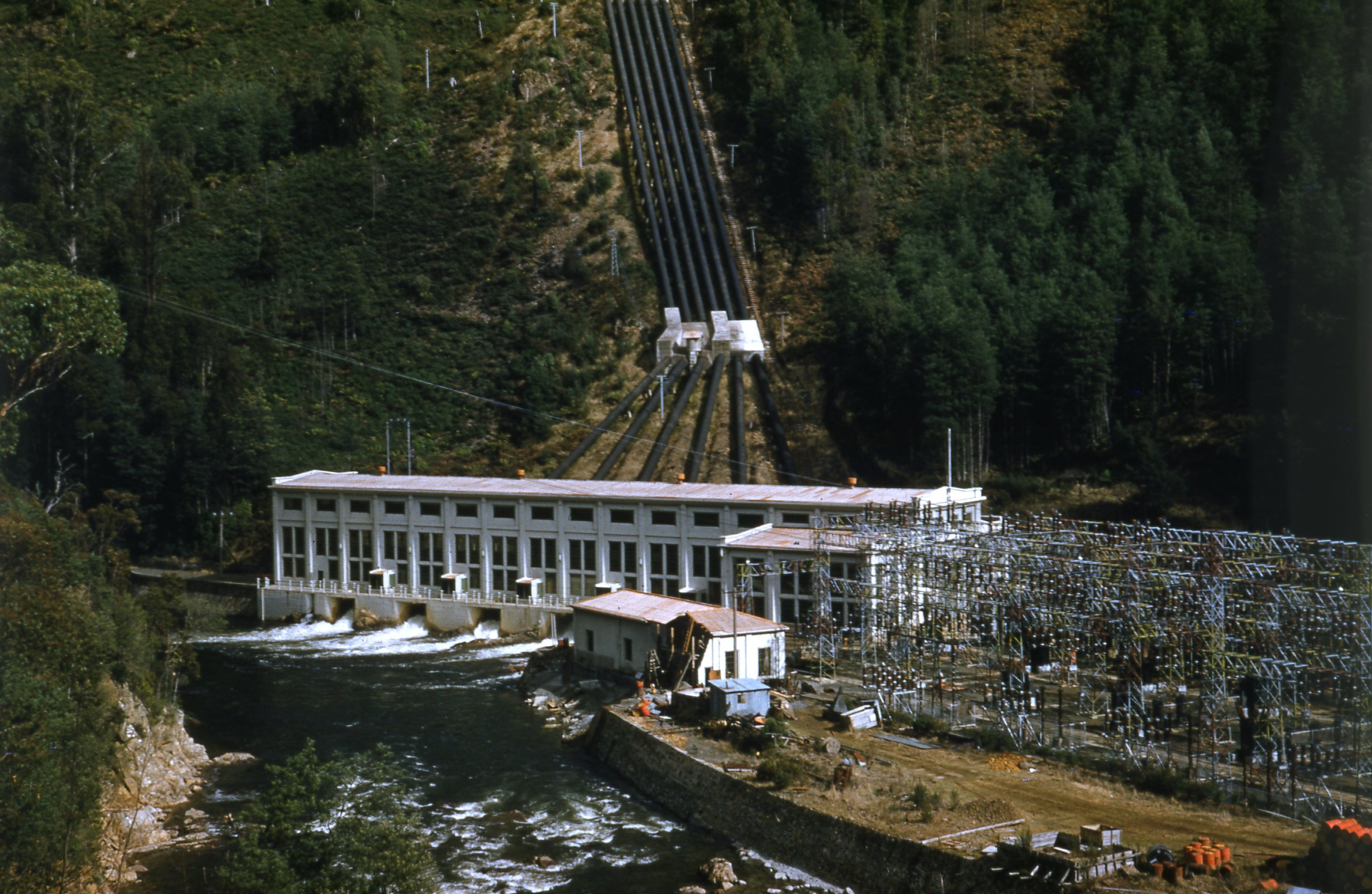 'Illuminated temple' lost to fire was a remnant of Tasmania's hydro boom