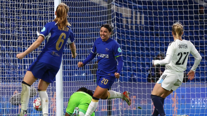 Chelsea bat le Paris FC 4-1 en Ligue des champions féminine, avec un triplé de Sam Kerr