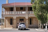 two story stone building of Central Darling Shire Council