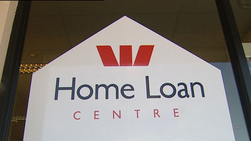 Home loan sign Westpac