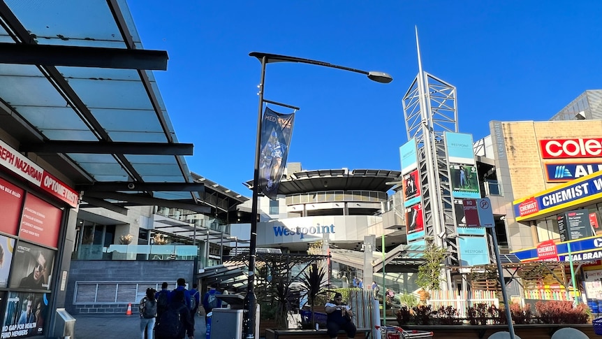 Outside of shopping centre in Blacktown NSW